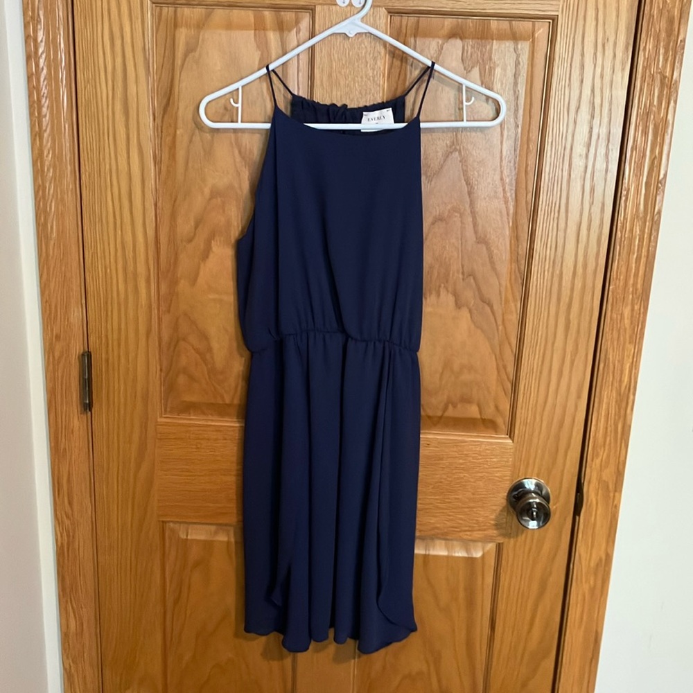 Everly Navy Blue Mini Dress